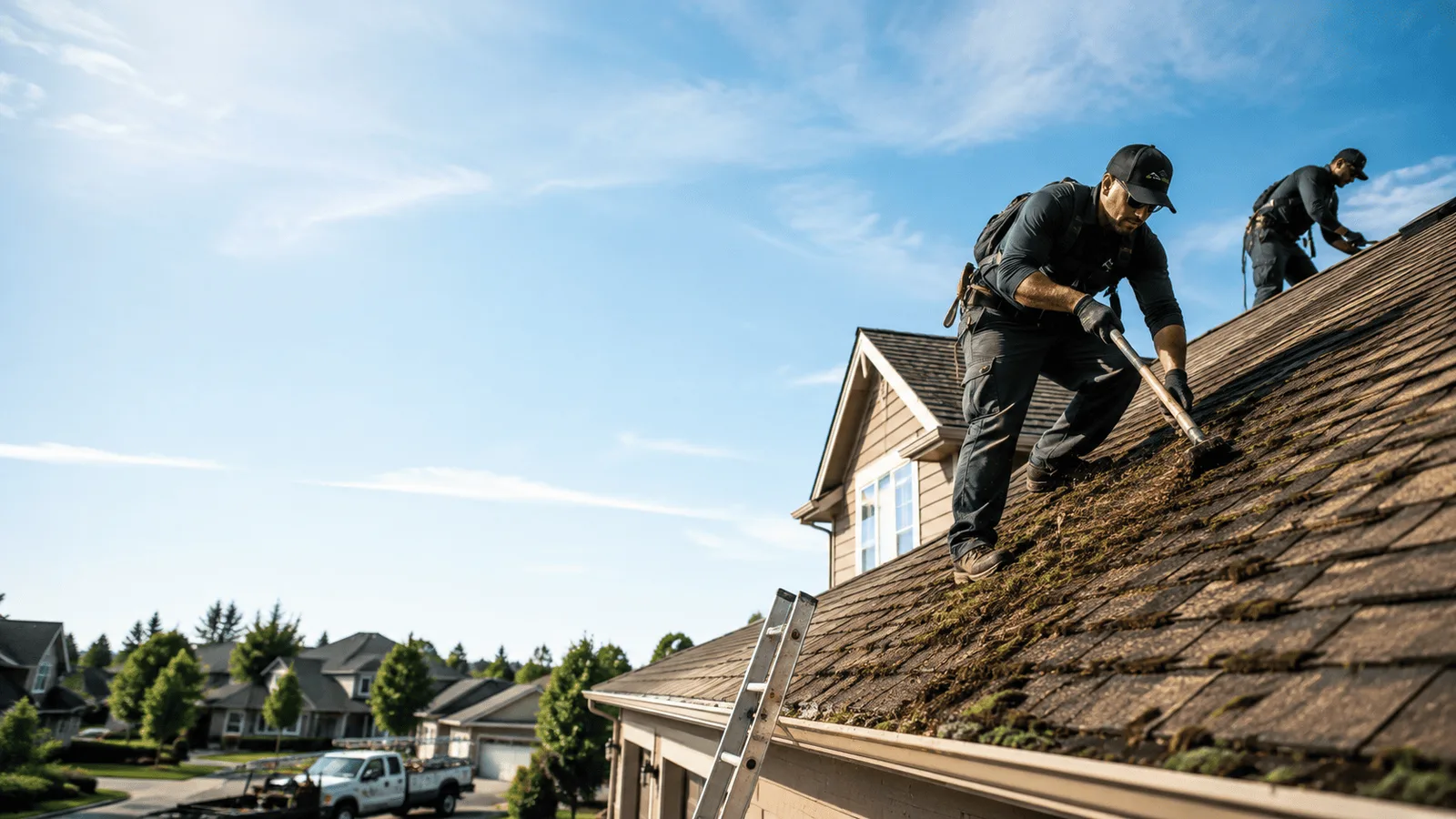 Roof Moss Removal in Pomeroy, OH near me